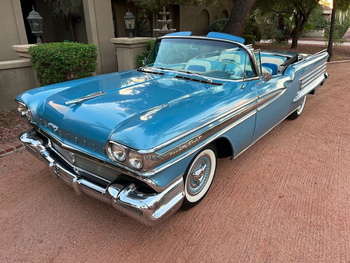 1958 oldsmobile ninety-eight convertible - factory j2 tri-power - a survivor!