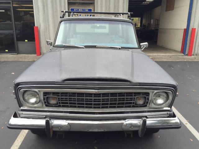 1977 jeep wagoneer, 4wd, no reserve!