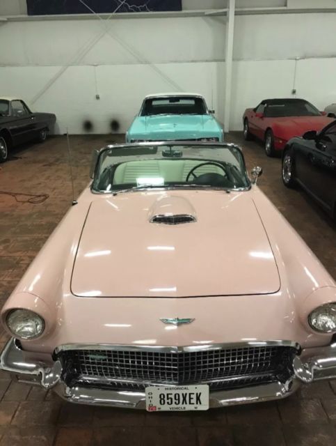 1957 ford thunderbird convertible near mint orginal car