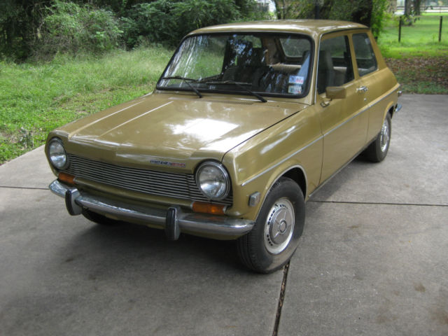 1971 chrysler simca 1204 classic, 4-speed manual, project car, extremely rare