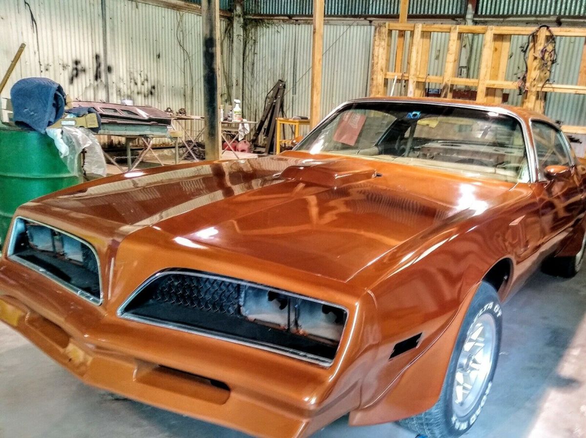1978 pontiac trans am brown rwd manual ws6
