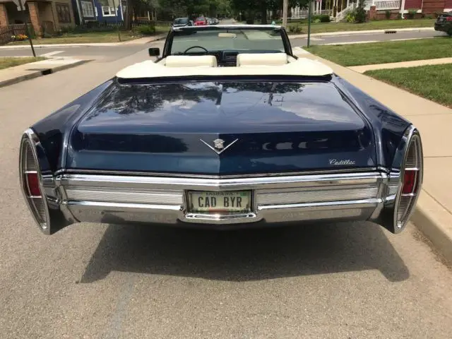 1968 cadillac convertible deville 33k actual miles owner since 1970 sharp !!!!!!