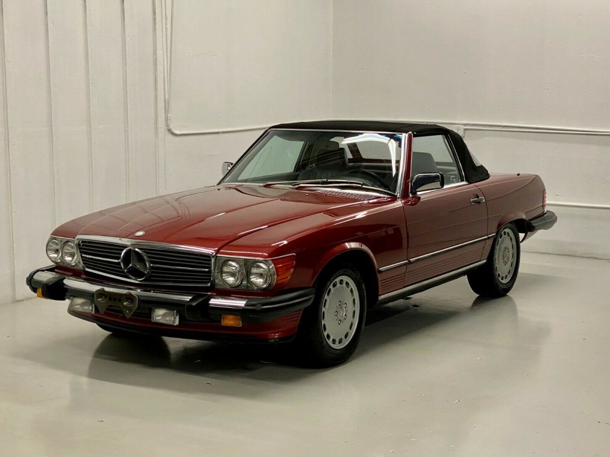 1989 mercedes benz 560sl very low miles desirable color combination 1 owner