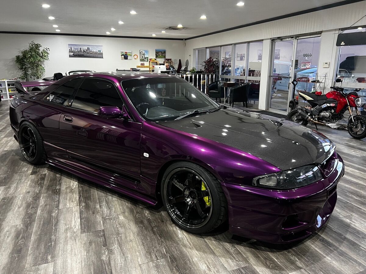 1994 nissan skyline coupe purple rwd manual gtst