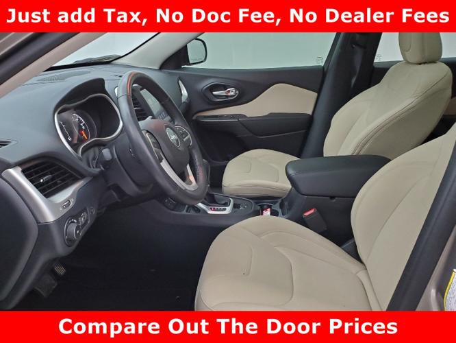used 2016 jeep cherokee fwd latitude tuscumbia, al 35674 for sale in tuscumbia, alabama