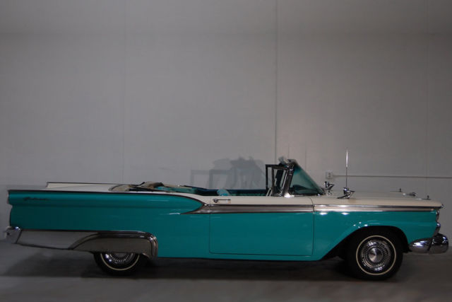 1959 ford galaxie fairlane 500 sunliner convertible