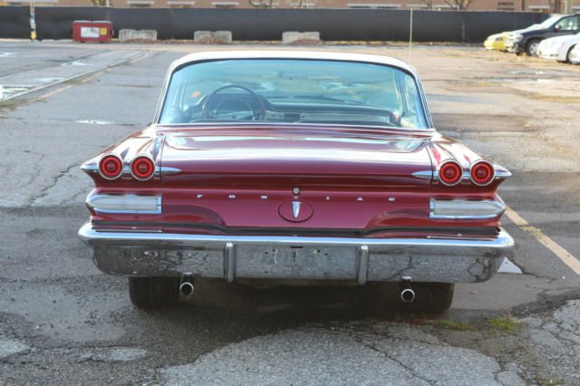 1960 pontiac parisienne - 383 (5.7l) v8 manual - titan red - 2-door sport coupe