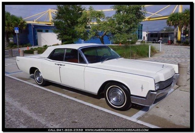1966 lincoln continental convertible suicide doors retractable power top nice!!!