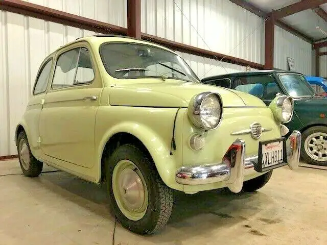 1958 fiat 500 usa model bug eye and suicide doors
