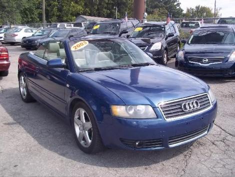 2003 audi a4 1.8t convertible in tennessee