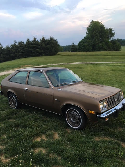 '81 chevette 2 door hatchback 65k original miles! 4cyl manual trans. runs great!