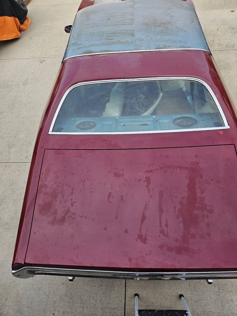 1972 dodge charger coupe red rwd automatic