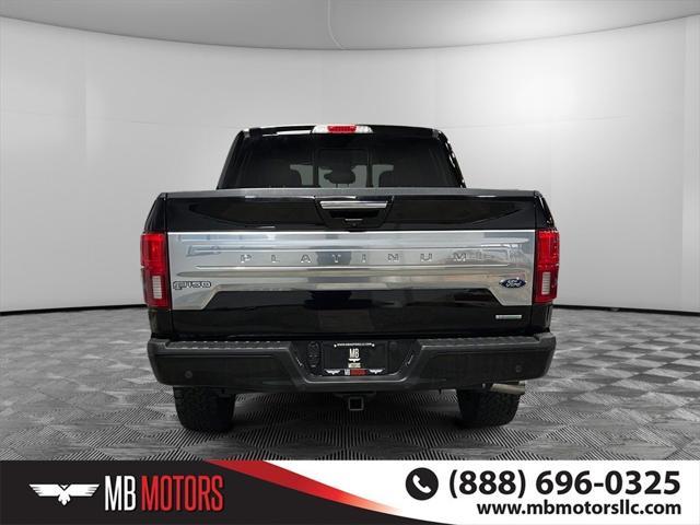 2018 ford f-150 platinum