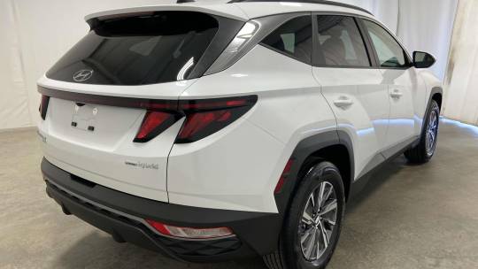 new 2024 hyundai tucson hybrid blue awd