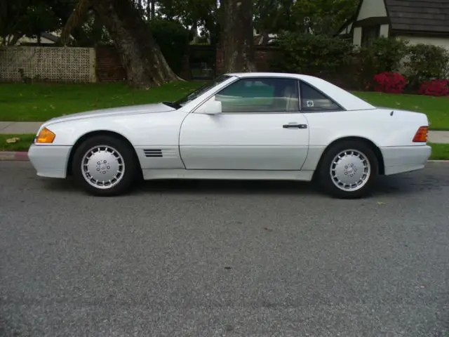 beautiful california rust free mercedes 300sl conv. hard and soft top low miles