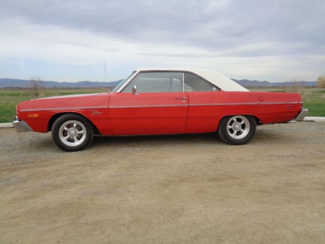 1975 dodge dart swinger 360 dry western original paint survivor fe5 rally red nr