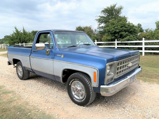 1980 chevy c-10 scottsdale short bed pickup truck, survivor