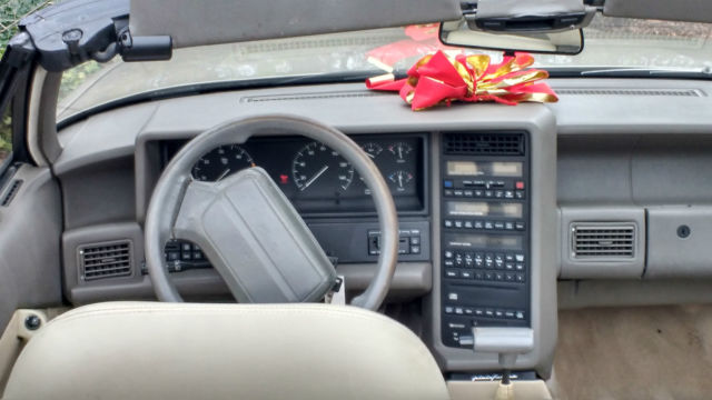 1990 cadillac allante 2 door convertible created by pininfarina