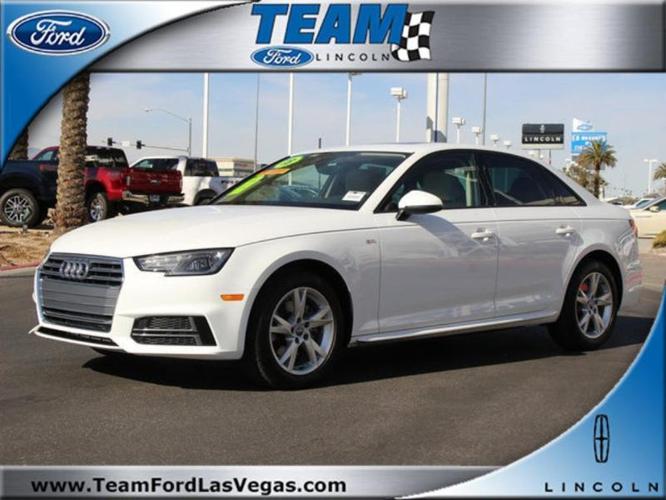 2018 audi a4 2.0t ultra premium 2.0t ultra premium 4dr sedan for sale in las vegas, nevada