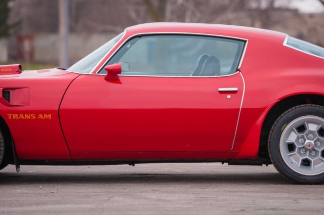 1974 pontiac firebird trans am coupe 2-door 6.6l - no reserve!!