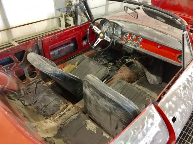 1967 alfa romeo duetto rolling chassis