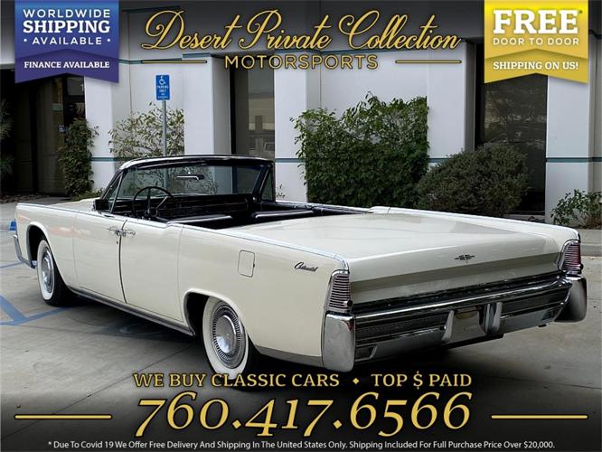 1965 lincoln continental in palm desert, california