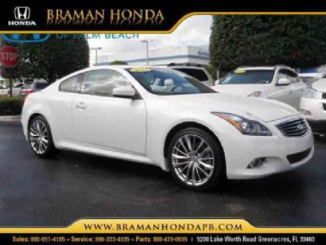 2011 infiniti g37 coupe in greenacres, fl