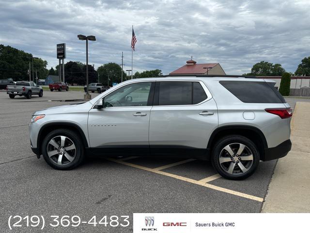2021 chevrolet traverse lt leather