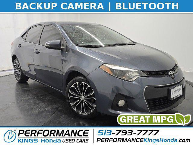 2016 toyota corolla s