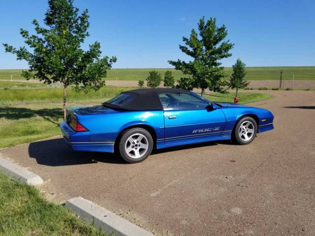 1989 chevrolet camaro iroc z convertible survivor!!