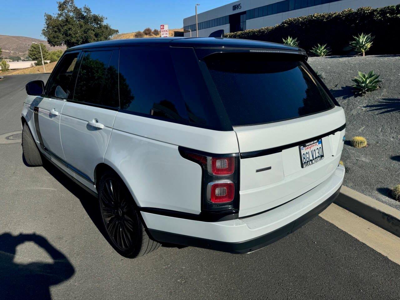 2018 land rover range rover