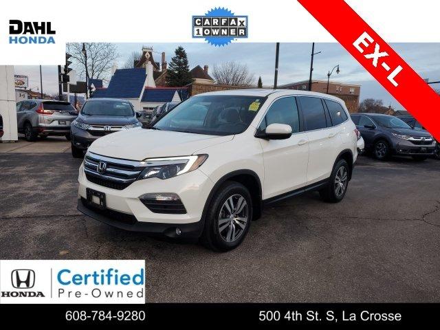 certified 2017 honda pilot 4wd ex-l la crosse, wi 54601 for sale in barre mills, wisconsin
