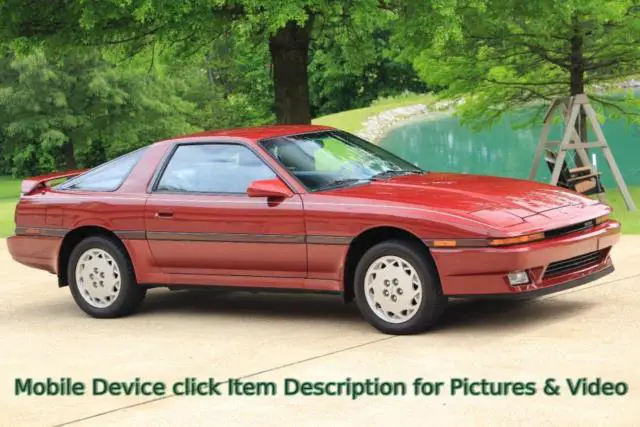 1988 toyota supra 1 owner 66k miles like new condition 3.0l v6 see video clean