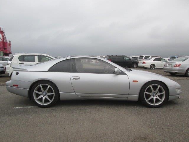 1992 nissan fairlady, silver with 78,900 miles