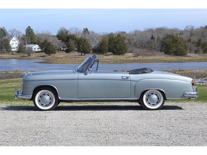1958 mercedes-benz 220s in essex, massachusetts