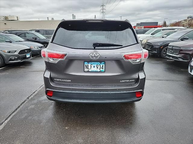 2015 toyota highlander limited platinum