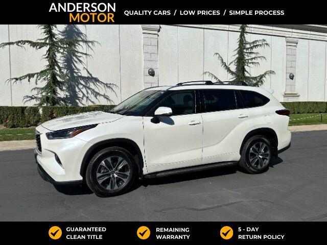 2021 toyota highlander xle