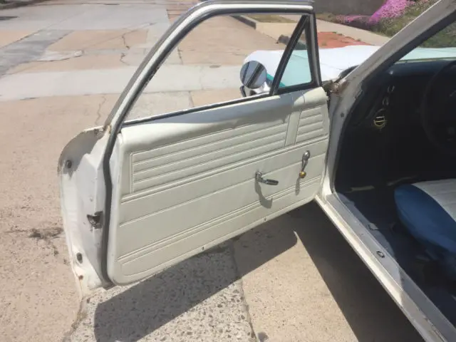 1968 chevrolet el camino 327 a/c auto black plates