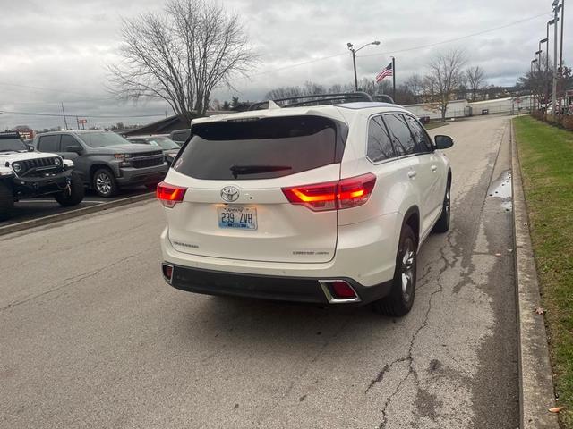 2019 toyota highlander limited platinum