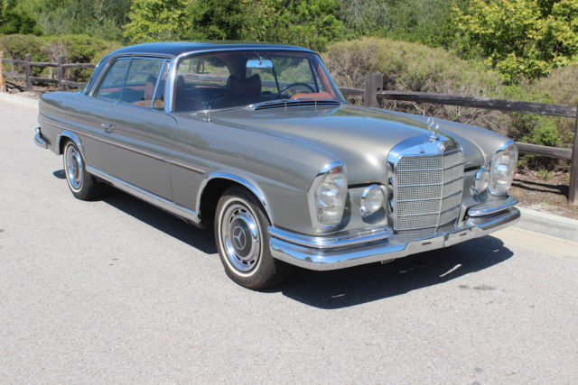 1968 mercedes benz 280se european specification california car