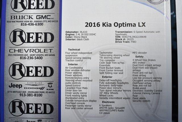 used 2016 kia optima lx shawnee, ks 66203 for sale in overland park, kansas