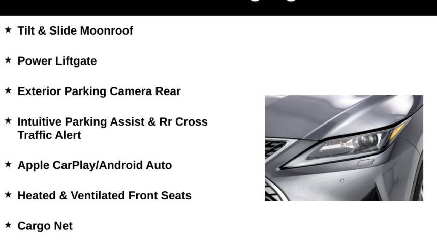 2021 lexus rx 350 base