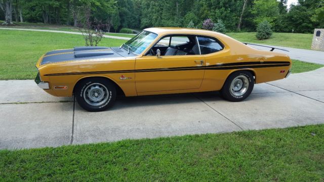 71 dodge dart demon, h code. el5 butterscotch