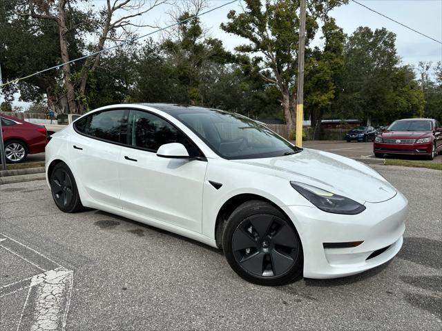 2021 tesla model 3 standard range plus