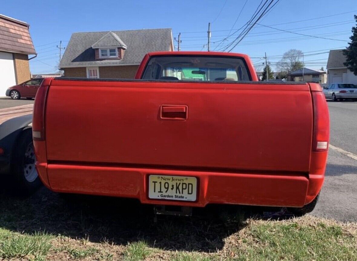 1988 chevrolet c/k pickup 3500 pickup red c3500 lowered dually