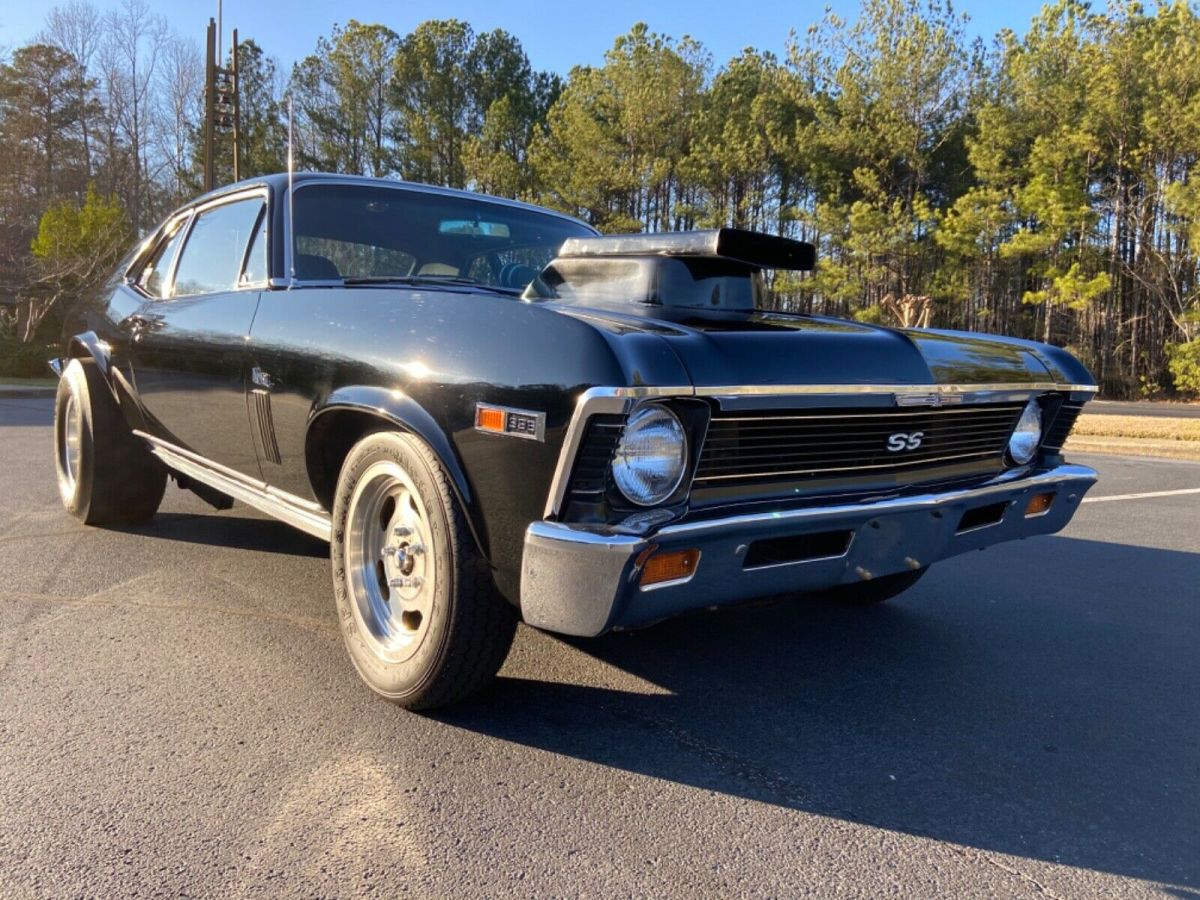 1969 chevrolet nova ss orig. nickey chevrolet nova big block 4 speed car 61k mi