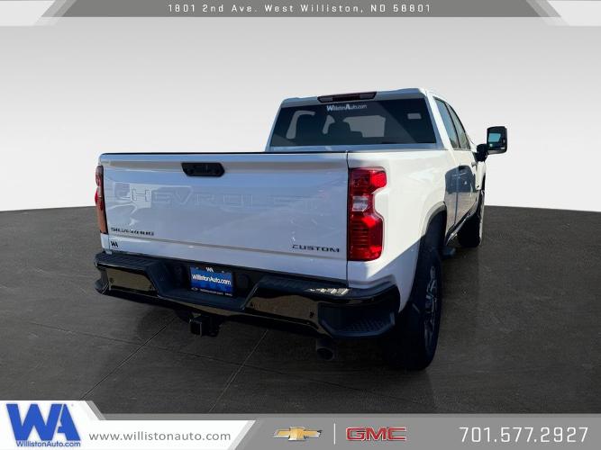 new 2025 chevrolet silverado 2500hd custom