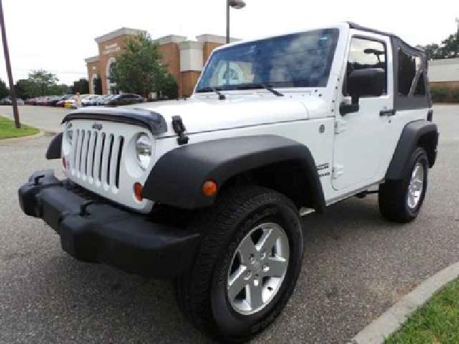 2012 jeep wrangler sport in williamsburg, va