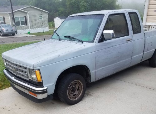 1986 chevrolet s-10 ext cab in tennessee by owner