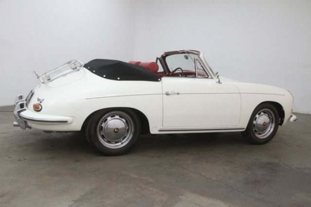 64 porsche 356c cabriolet 2 tops 1600s motor 4 speed dual side mirrors driver